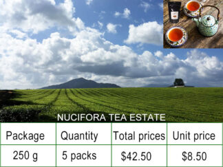 Nucifora Black Tea 250g packaged